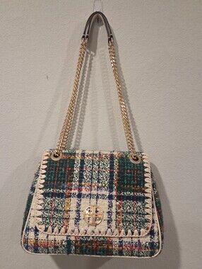 Tory Burch Willa Tweed Chain Bag